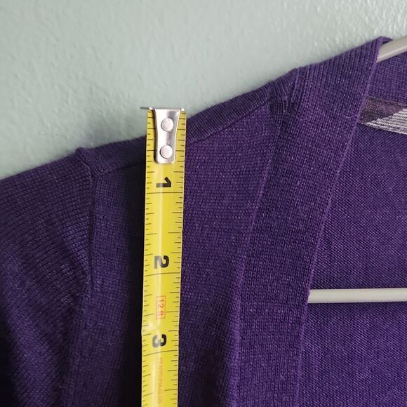 Burberry purple long sweater - Picture 7 of 11